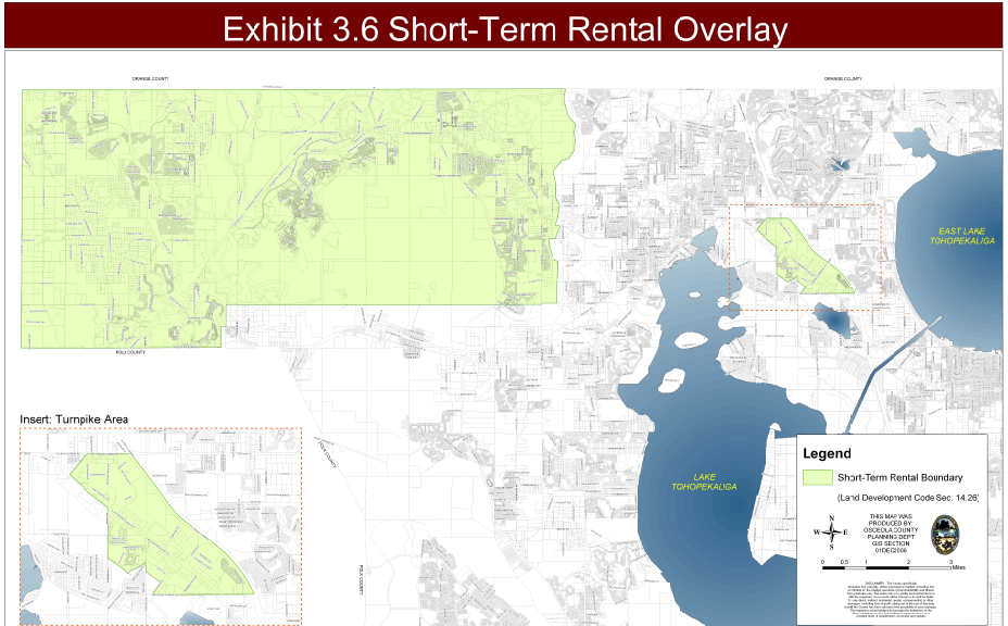 Osceola County Zoning Map Chapter 3 - Performance And Siting Standards | Land Development Code | Osceola  County, Fl | Municode Library