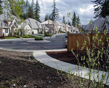 Figure 11 Trail Connection to Cul-de-Sac