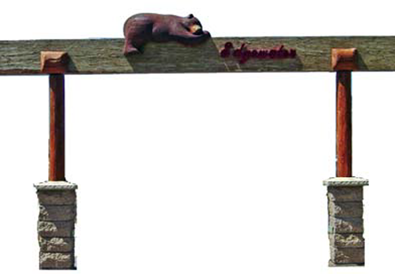 Figure 13: Over-Head Sign example