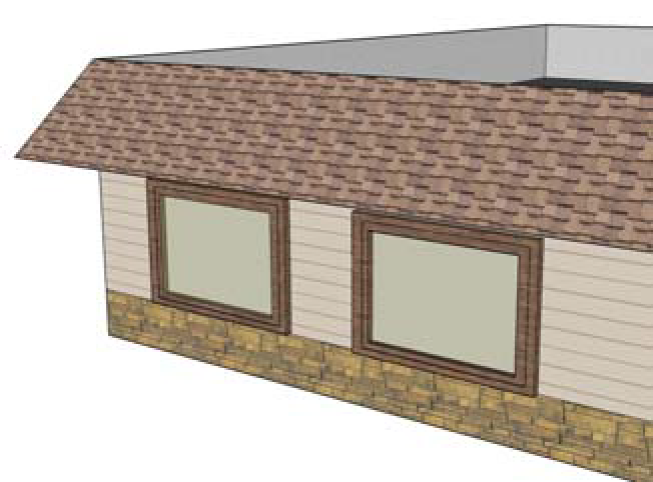 Figure 9: False Mansard example