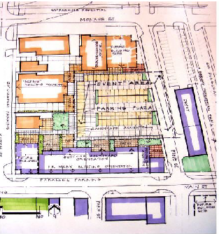 Winery-Gallery Guidelines - Figure 5 Special Events Plaza-Convertible Parking Area Framework