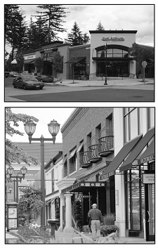 Figure 14.34.43: Examples of Good Building Massing and Articulation
