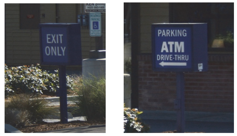 Figure 14.50.24. Directional sign examples.