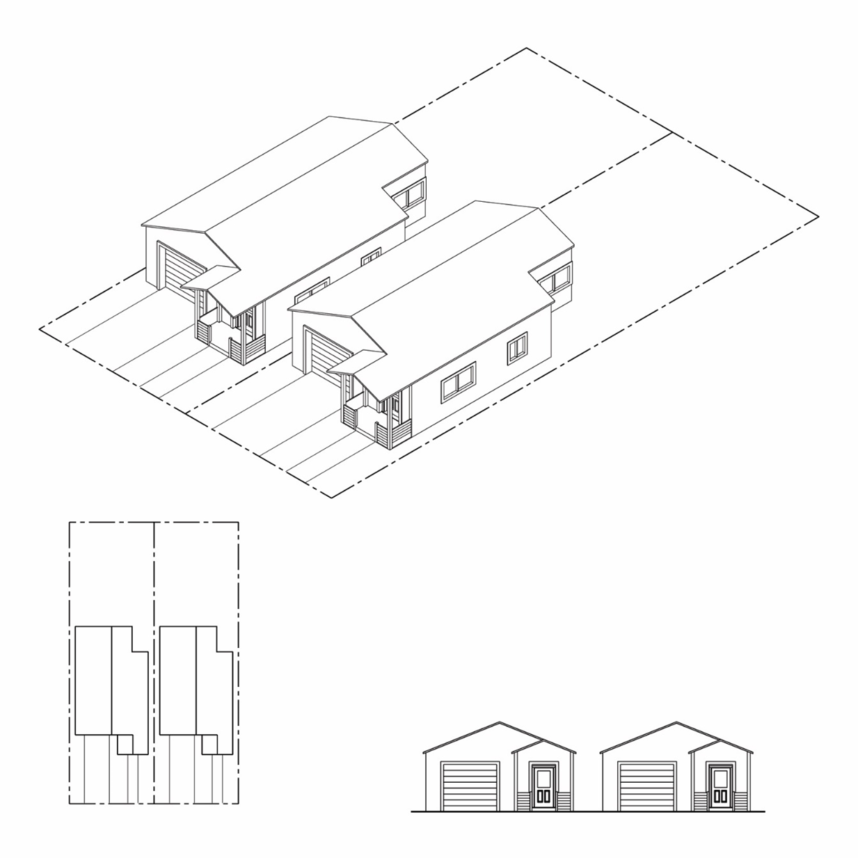 FIGURE 9-200.030-1: RESIDENTIAL DEVELOPMENT TYPE ILLUSTRATION: SMALL LOT SINGLE UNIT