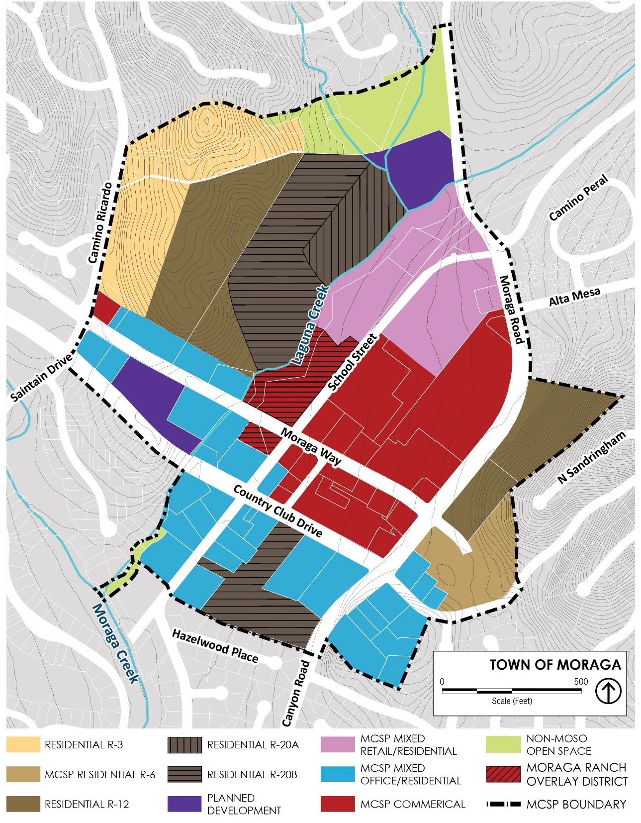 Figure 8.200-2—MCSP Zoning Districts
