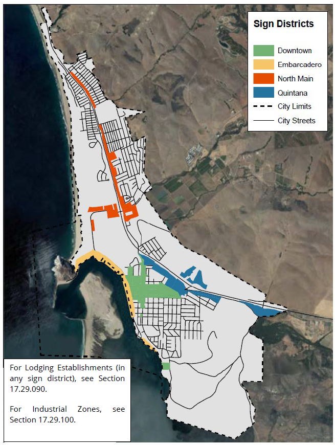 FIGURE 17.29.040: SIGN DISTRICT MAP