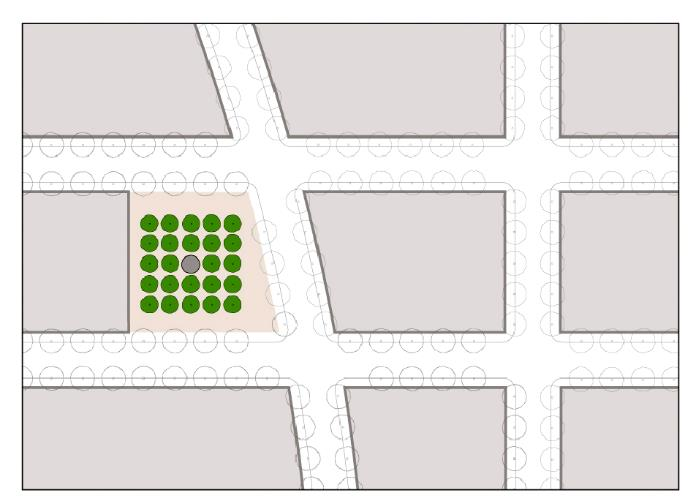 Plaza - Plan Illustration