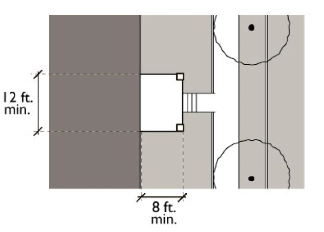 Porch and Fence Standards: Section View