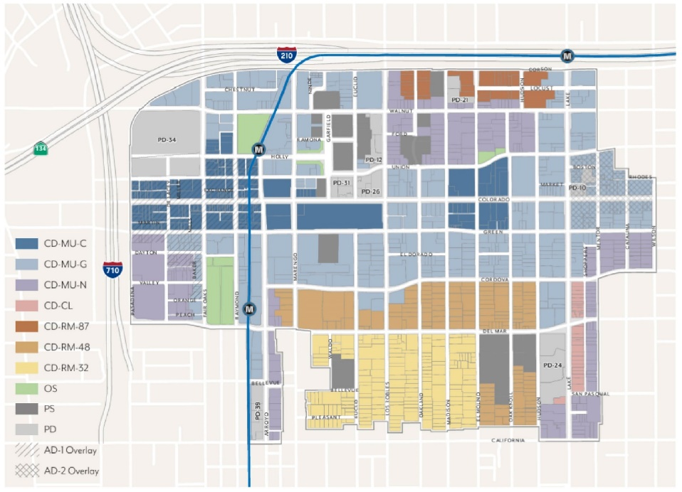 Figure CDSP-1: Zoning Districts