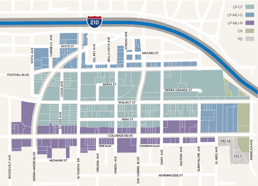 Figure LPSP-1: Zoning Districts