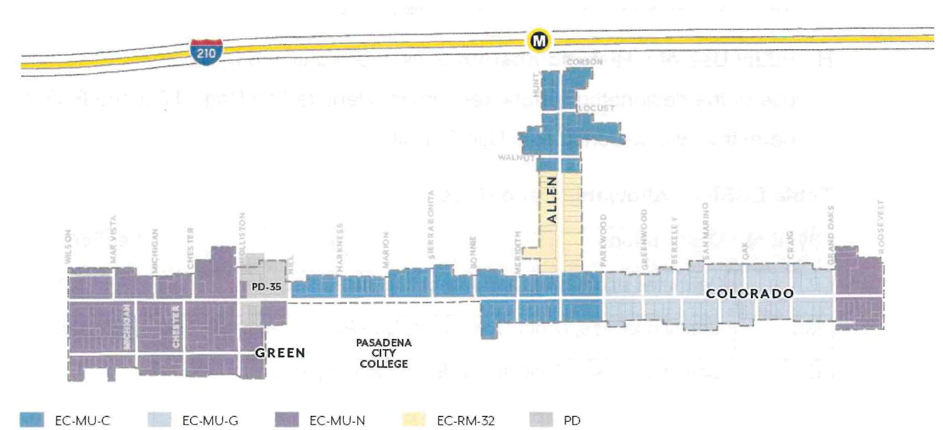 Figure ECSP-1: Zoning Districts