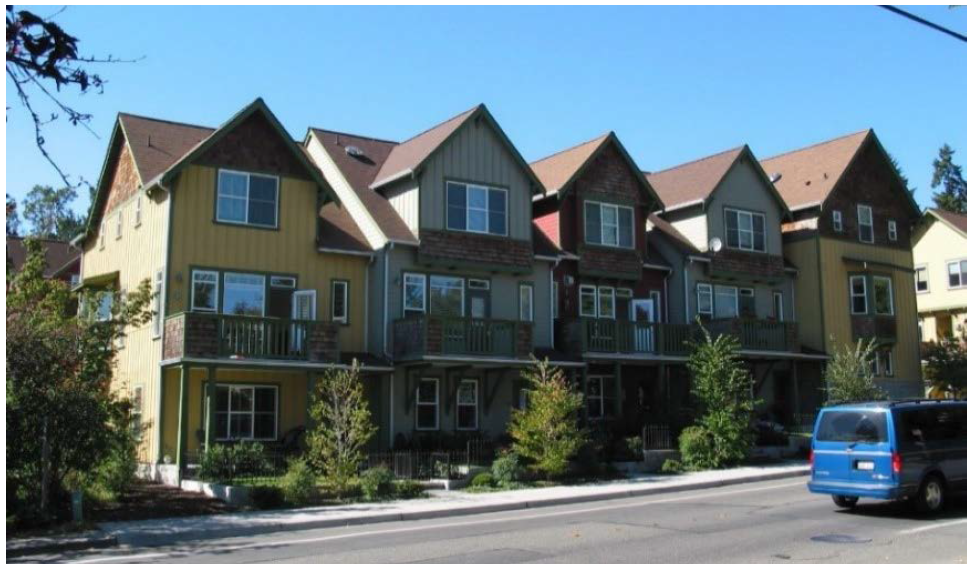 Figure 18.206.060-G Townhouse open space example.
