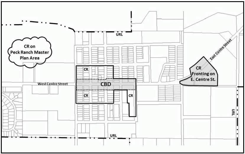 Figure 104-21: CR - Areas with Building Location Requirements