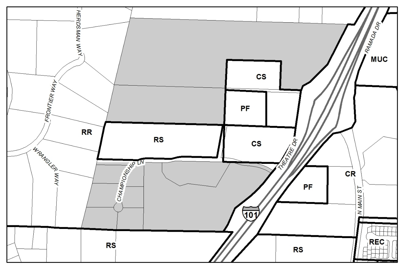 Figure 104-40: RR - Theatre Drive and North Main Street