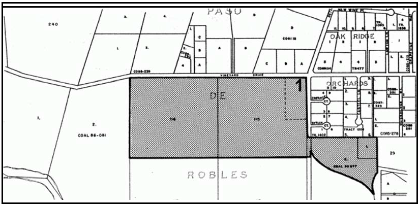 Figure 104-42: RS - South of Vineyard Drive - Templeton