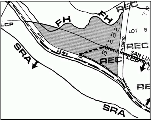 Figure 106-3: Intersection of Ontario Road and Avila Beach Drive