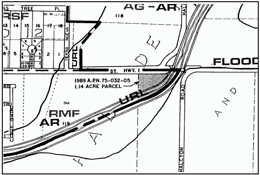 Figure 108-24: Parcel Near Southwest Corner of Highway 1 & Halcyon Rd. - Oceano