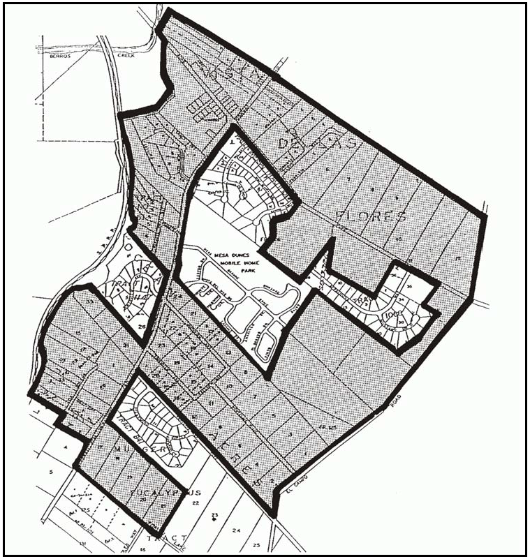 Figure 108-25: Palo Mesa Drainage Plan Requirements