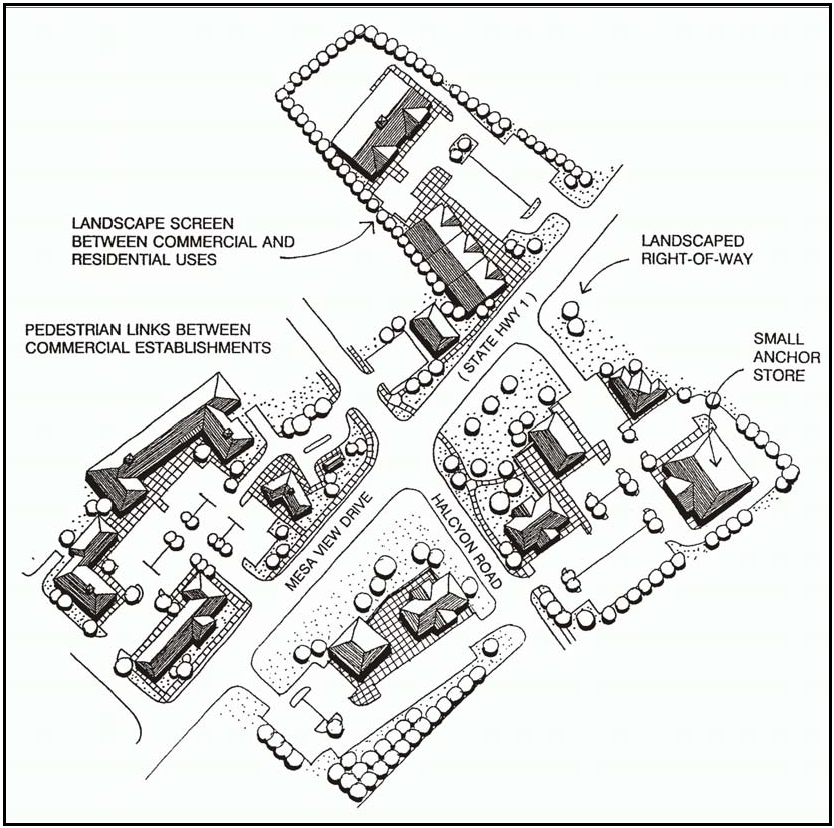 Figure 108-26: CR - Commercial Area Design Concept