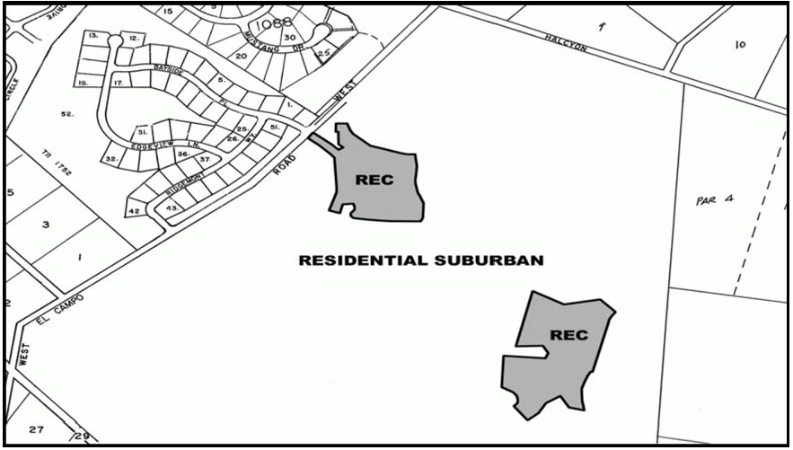 Figure 108-27: REC - Cypress Ridge Recreation Land Use Category