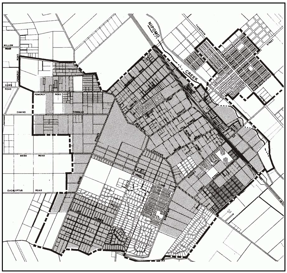 Figure 108-6: Nipomo Drainage Plan Requirements