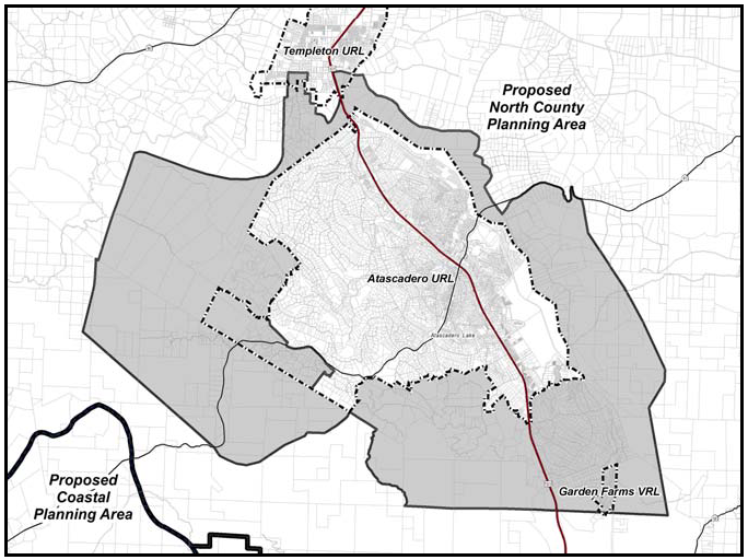 Figure 94-12: City of Atascadero Planning Impact Area