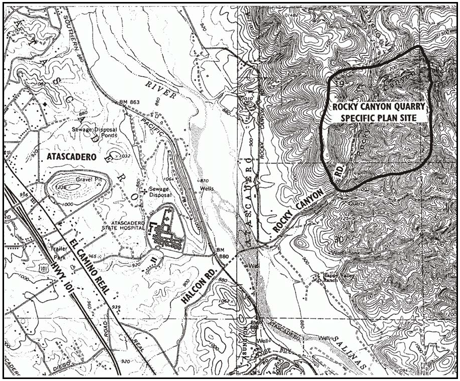 Figure 94-13: Rocky Canyon Specific Plan Area