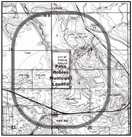 Figure 94-14: Paso Robles Municipal Landfill Area