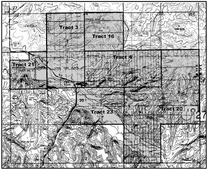 Figure 94-16: Tracts 3, 4, 16, 20, 21 and 23