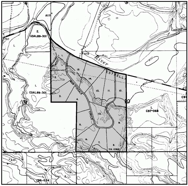Figure 94-19: Martingale Circle - Tract 1280