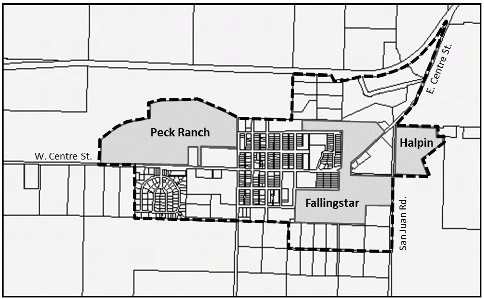 Figure 94-2: Master Plan Areas