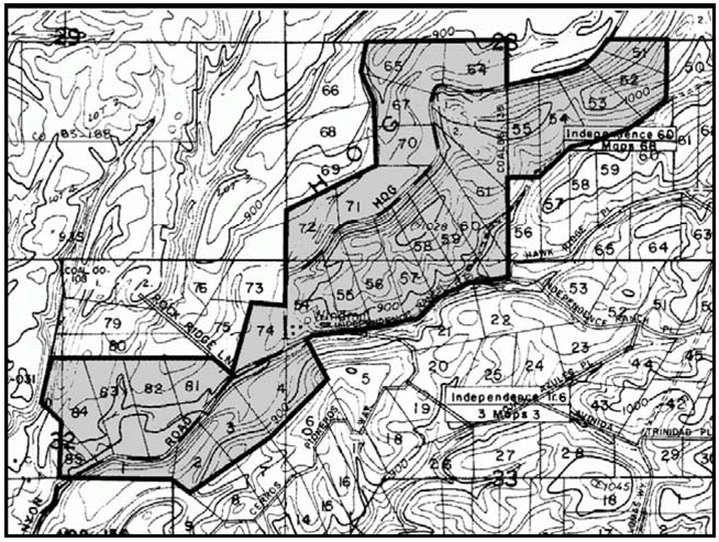Figure 94-22: Portion of Independence Tract