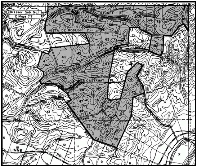 Figure 94-23: Portions of Dunning and Dresser Tract and Dresser Subdivision No. 1