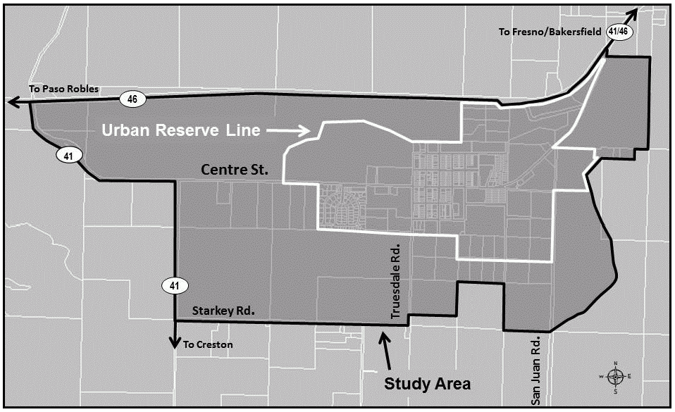 Figure 94-3: Shandon Community Plan Study Area