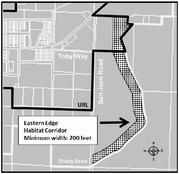 Figure 94-4: Habitat Buffer Area
