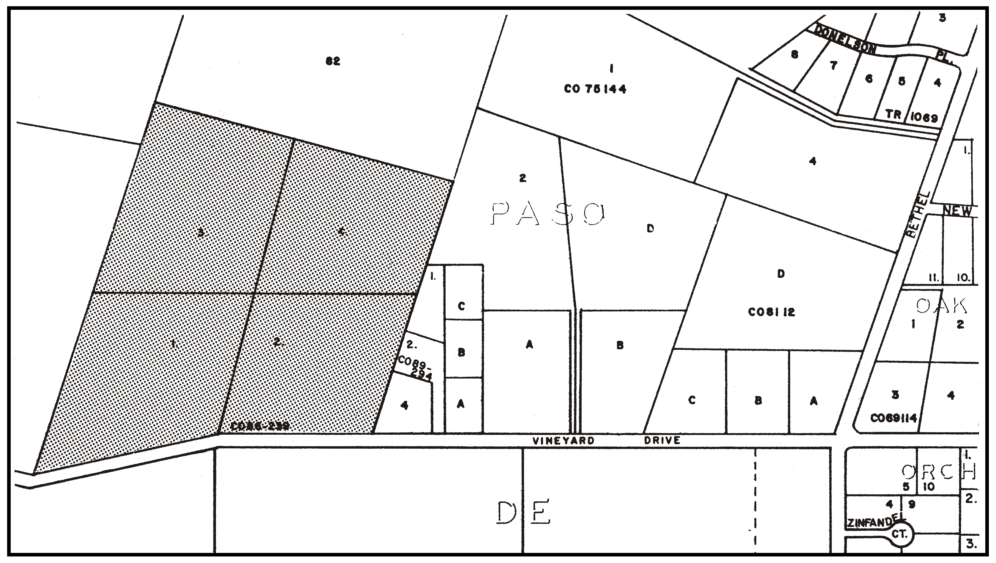 Figure 94-57: RR - Vineyard Drive -Rural