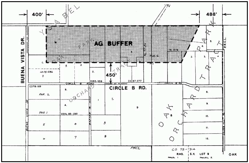 Figure 94-62: RR - Circle B Road - Ag Buffer - Rural