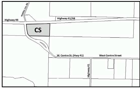 Figure 94-66: CS - West Centre Street and Highway 46