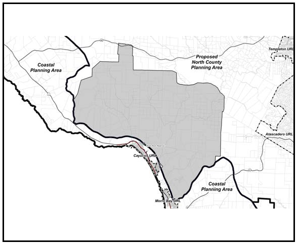 Figure 94-7: Cayucos Planning Impact Area