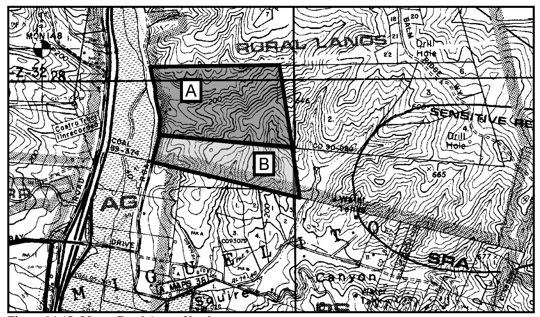 Figure 96-15: Monte Road Area—North