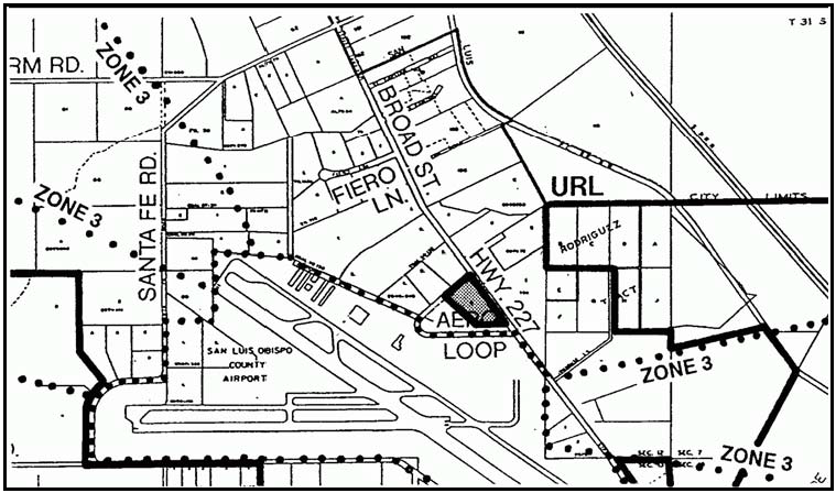 Figure 96-21: Areas Designated as "Commercial Retail/visitor-serving"
