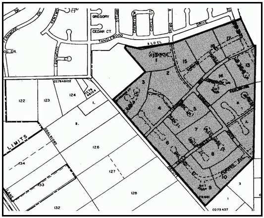 Figure 96-27: Residential Suburban Category Land Known as Tract 681