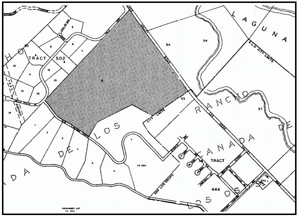 Figure 96-28: Site located between LOVR and Via Laguna Vista