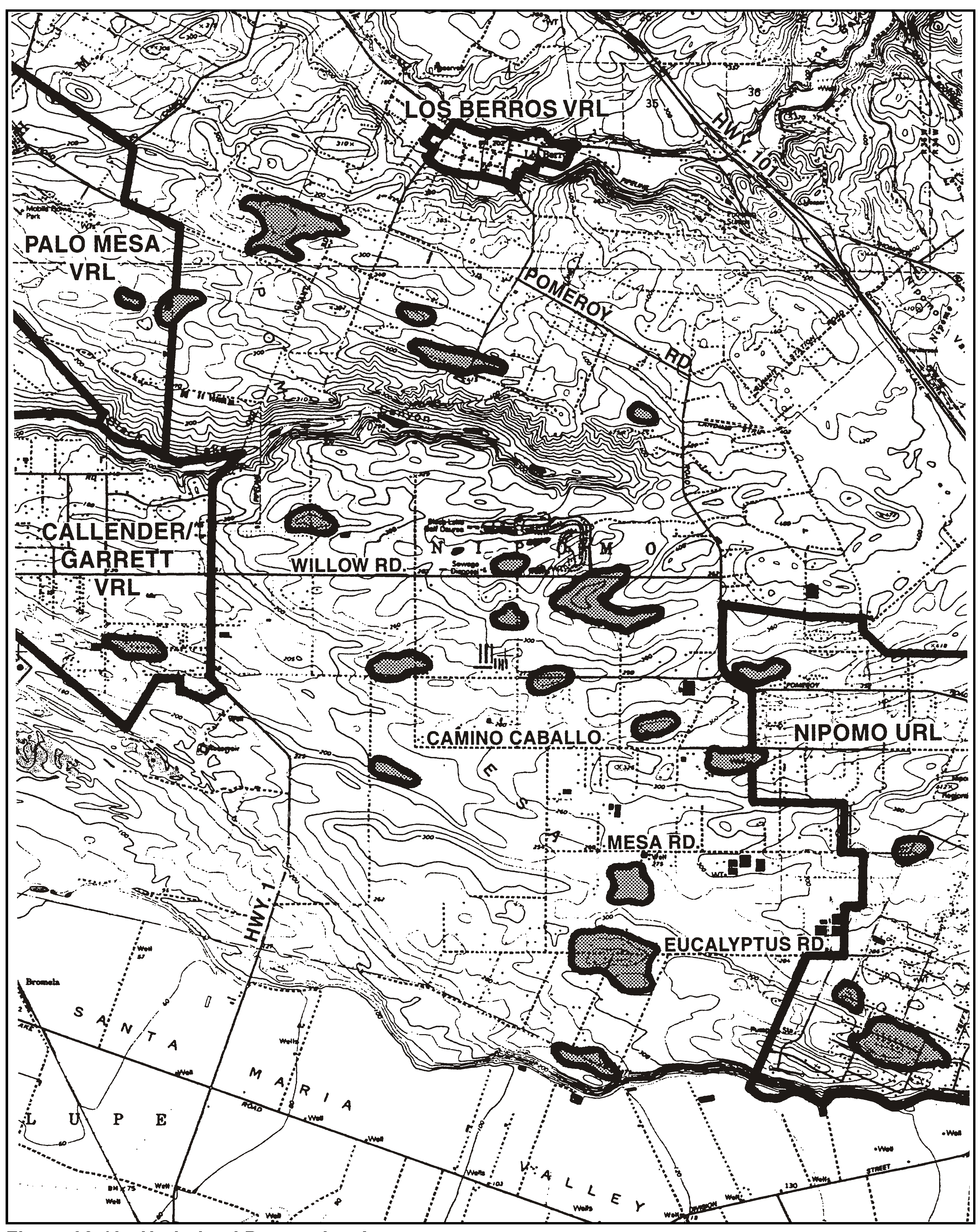 Figure 98-20: Undrained Depression Areas