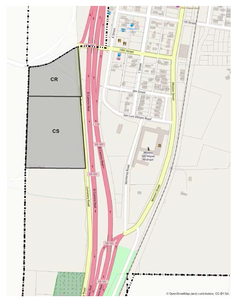 Figure 104-3—CR—Cemetery Road site