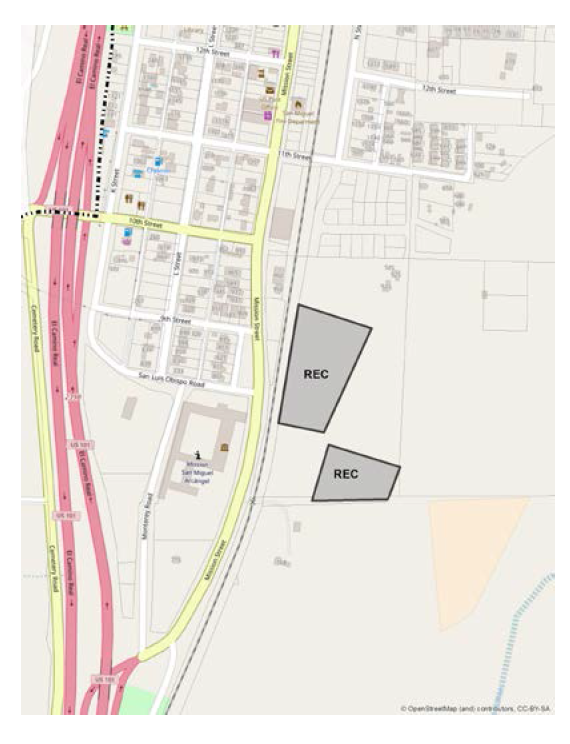 Figure 104-7—REC—Southern Gateway/Mission San Miguel Area