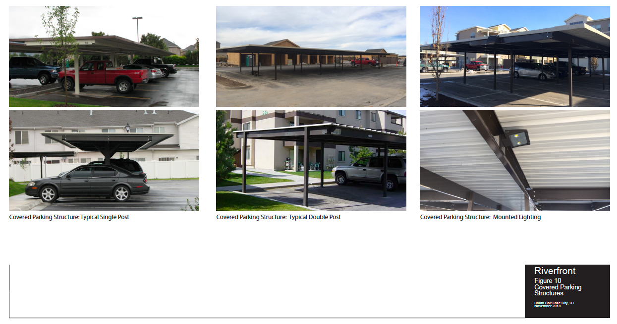 Figure 10: Covered Parking Structures