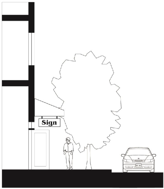 Figure 18.44.14 Under-Canopy Sign