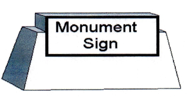 MONUMENT SIGN