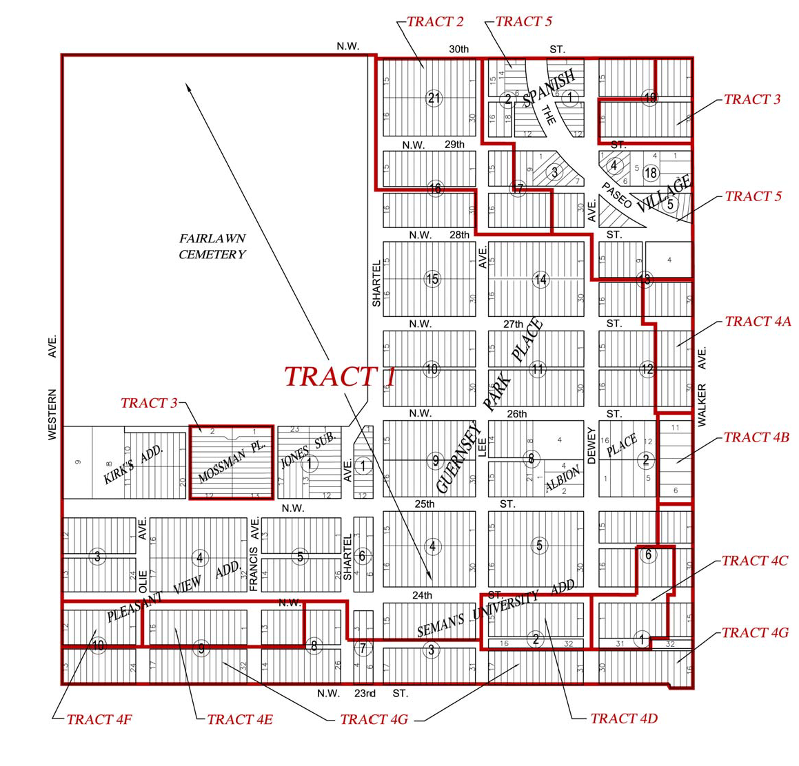 Neighborhood Conservation Zoning Tracts